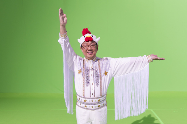 梅沢富美男、「からあげクン」姿でステージ熱唱　家族愛あふれる姿と意外な特性も明らかに