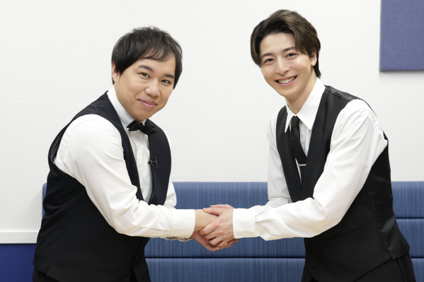 高杉真宙、レギュラーバラエティー初MCに「緊張してましたね」　異色タッグの霜降り明星せいや「僕、初めての真宙をいただけた（笑）」