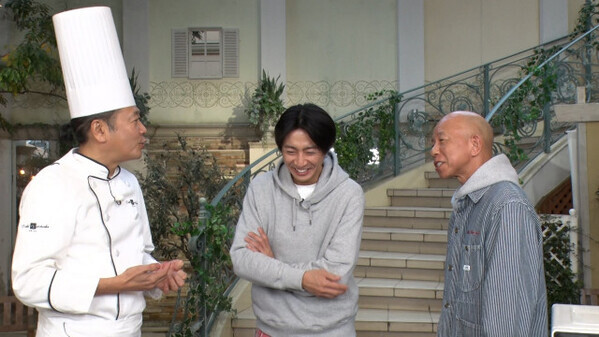 相葉雅紀、ショートケーキ作りに大奮闘　鎧塚俊彦流いちごのスイーツ作りに挑戦する