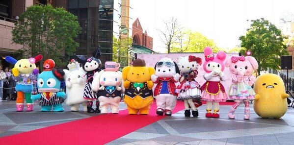 ポムポムプリン＆シナモロール＆ウサハナらが「ポムポムビート☆」をダンスパフォーマンス　“サンリオキャラクター大賞”中間順位TOP5も発表