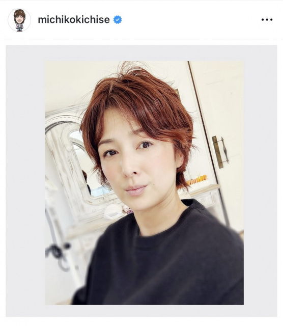 51歳・吉瀬美智子、“前髪あり”の新ヘア披露　イメチェンショットに反響「可愛い」「ヘアーgoodです」