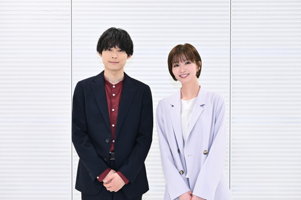 SixTONES松村北斗＆岡崎紗絵、7年ぶり再会「現場の責任はすべて任せたい」「仙人みたい」　ラブサスペンスで共演