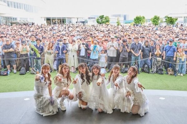 『NOBROCK TV』発アイドル・DRAW▲ME、まさかのメジャーデビュー　1500人以上が集まったリリイベでサプライズ発表