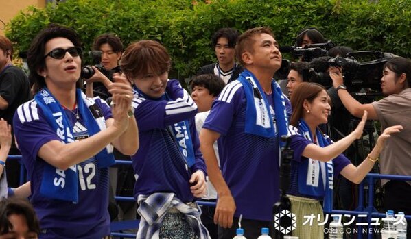 【W杯2026】気温は28度…　渋谷のPV会場150人熱気に包まれる　会場では水配布＆永島優美が体調気遣う場面も【レポート】
