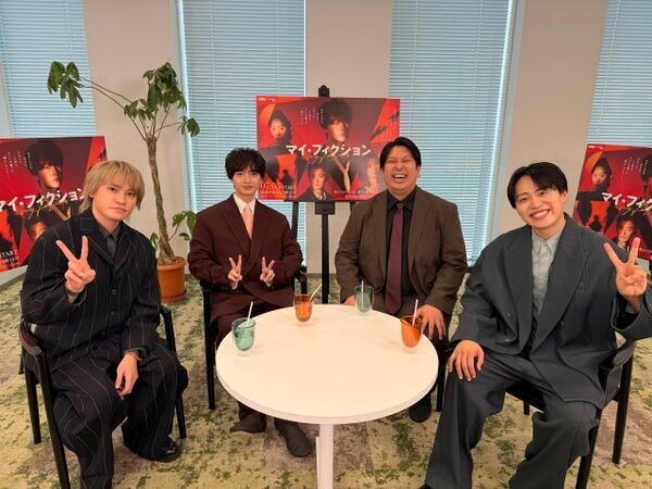玉森裕太に“なりすました”レインボー・ジャンボ　ドラマ『マイ・フィクション』の“衝撃ポスター”が渋谷駅に掲出