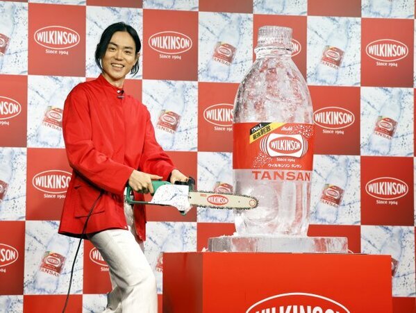 菅田将暉、アイスカービング実演「爽快感がありました」　MCに“さすが”な言葉がけも