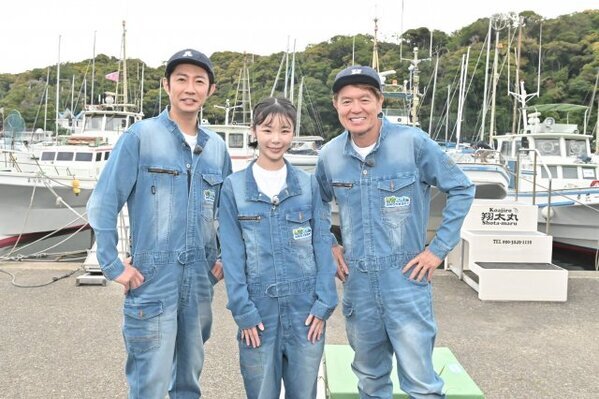 趣里、相葉雅紀＆ヒロミに「人生初のドッキリです」　泥まみれもいとわず掃除に励む