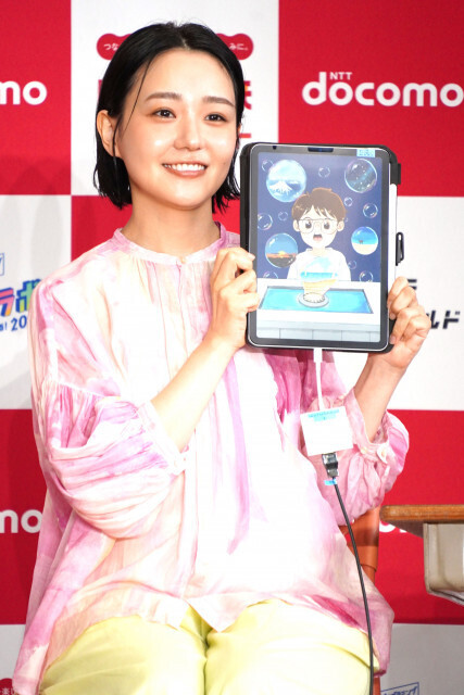 奈緒、デジタルアートで「映せるシャボン玉」描く　絵が好きになったきっかけは美術教諭の一言
