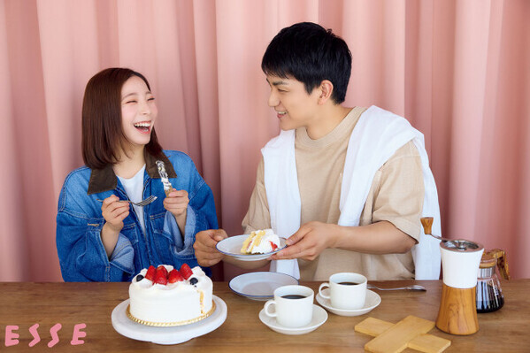 “りくりゅう”三浦璃来＆木原龍一、撮影中も息ぴったり…さりげなく“サポート”も　「好きな家事」は洗濯と掃除