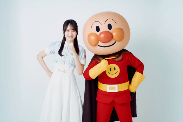 乃木坂46賀喜遥香「初恋はアンパンマン」　夢の対面に感激「ヒーローみたいなアイドルになりたい」