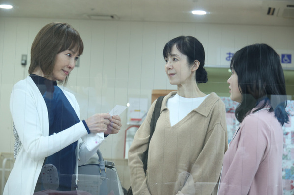 『カモフラージュ夫婦』妊娠を隠す愛子（森迫永依）、元姑と対面　親友（島崎遥香）あきれ顔の展開に