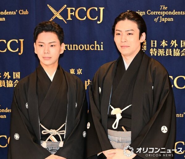 市川染五郎＆尾上辰之助、海外での活動について言及「まずは求められる役者になること」