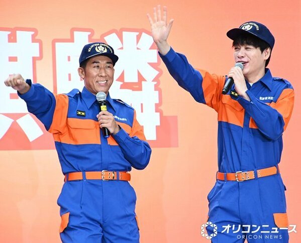 麒麟・田村裕、相方の隣で緊張「毎日テレビで見ているんで（笑）」　川島明の「麒麟です」に観客沸く