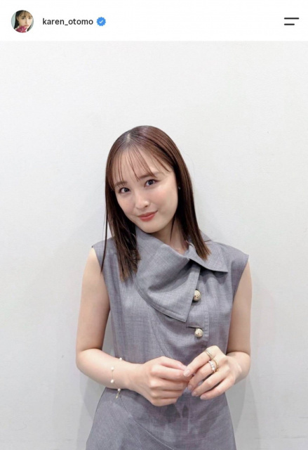 大友花恋、公開した証明写真に驚く声「証明写真でもこの可愛さ!?」「美しすぎる」「えぇー!!めっちゃ可愛い!!」