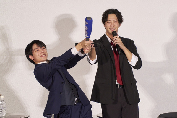 渡部秀＆齋藤璃佑、BLドラマ秘話＆胸キュン実演　『キスは捜査のあとで』最終話直前に猛アピール