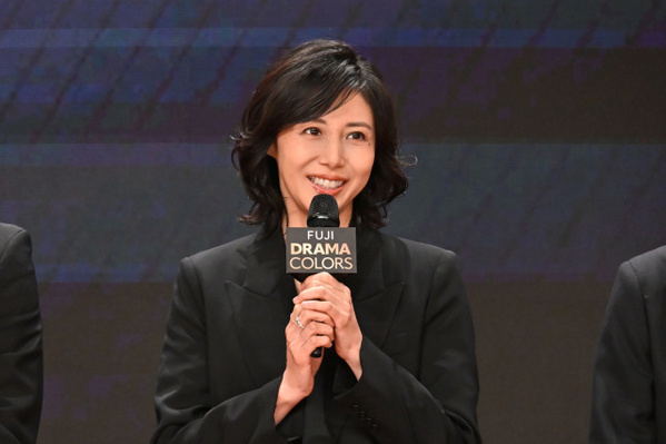 松嶋菜々子、笑撃のNGをバラされて照れ笑い　共演陣がツッコミ「ここは飲食店？」　八嶋智人からむちゃぶりも