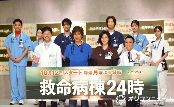 沢村一樹、現場に立つ江口洋介＆松嶋菜々子を見て緊張「あぁ『救命』に来たんだなって」　27年ぶりにカムバック出演
