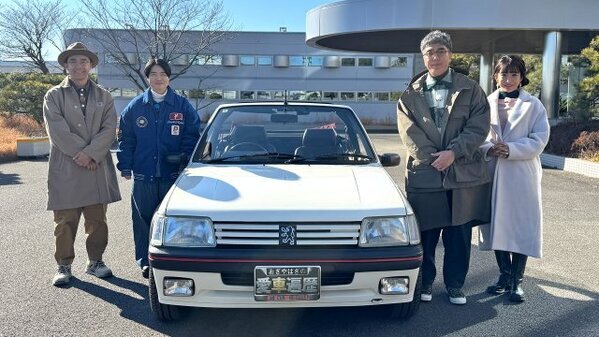 イモトアヤコ、新たな“愛車候補”に大興奮「マジで悩んでます」「乗り出しでいくら？」　矢作推薦の35年前“フランス名車”を絶賛