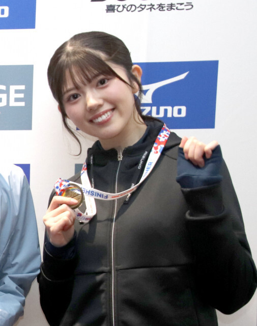 【オールスター感謝祭】マラソン優勝のNMB48坂下真心、翌日に“激変”「夢あるなぁ」「ビジュが強い」