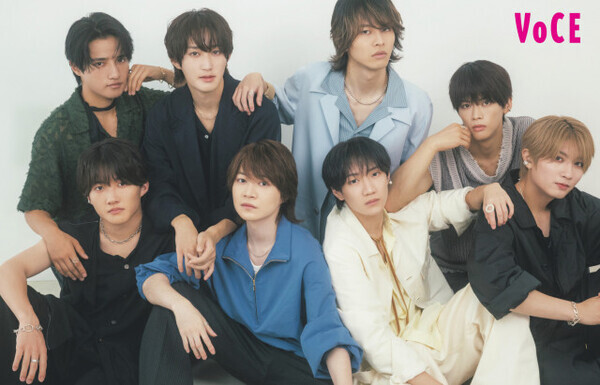 B&ZAI、8人そろって『VOCE』初登場　美容感度の個性全開のトーク展開