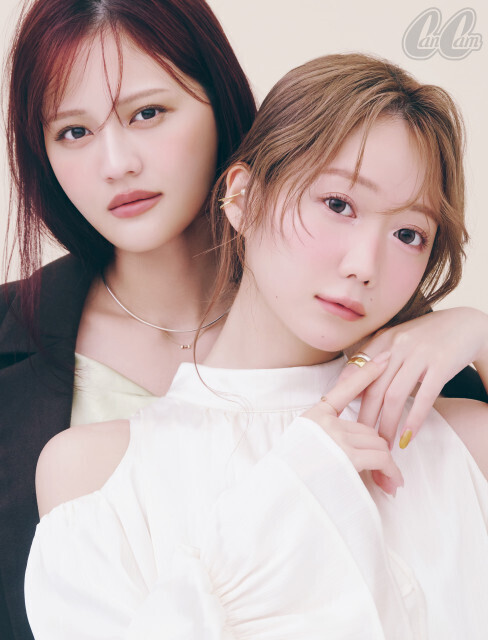 ＝LOVE大谷映美里＆髙松瞳、『CanCam』メイク特集に登場　ふたりの最新ビューティ事情をさらに深掘り