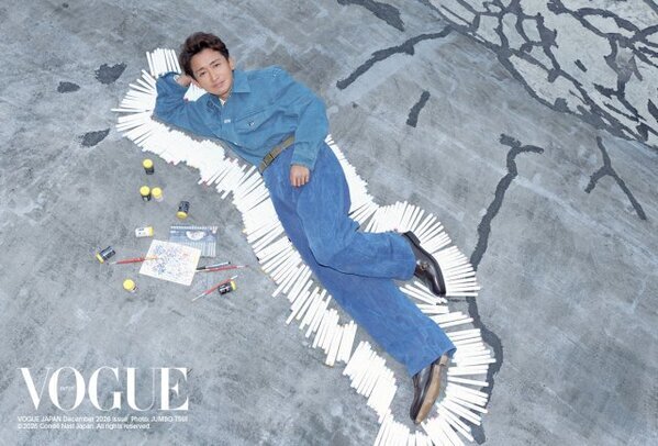 大野智、タトゥーについて初言及「一応親の許可も取ってますよ」　『VOGUE JAPAN』に初登場