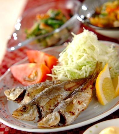 今日の献立は「小アジの唐揚げ」　E・レシピ