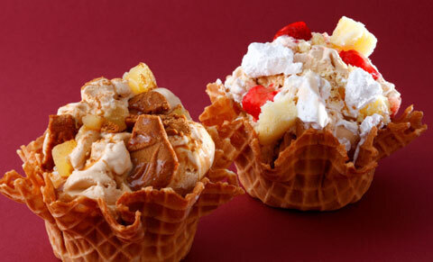 コールド・ストーン、秋摘みダージリンを使った「オータム　イン　ミルクティ」と「ストロベリー　シャンティ」が登場