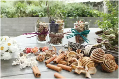 とれたてハーブと木の実をつかったポプリのワークショップ！  『YOTSUBAKO（ヨツバコ）』がハーブ収穫祭を開催