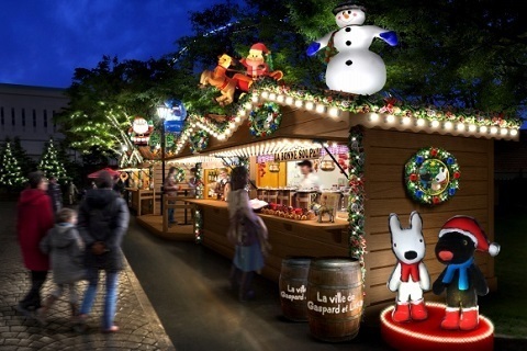 「リサとガスパール タウンのクリスマス」が11月9日（土）からスタート！