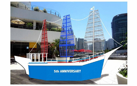 1000本の「かざぐるま」が回る帆船オブジェも！風を楽しむ 『カモン！風フェスタ』開催