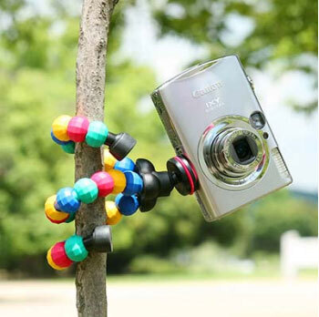 デジカメをどこにでも固定！　カラフルでファンシーな三脚が登場