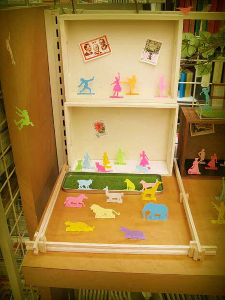 ふせんで作るミニチュア切り絵のワークショップ！