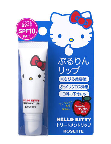 ロゼット ハローキティシリーズより、ハンドクリームとトリートメントリップが新発売