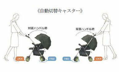 自動切替キャスター搭載のベビーカー「ディアクラッセ」の限定モデル2色を発売