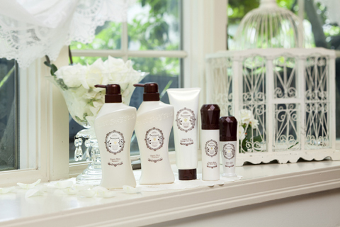 白薔薇を配合したノンシリコンヘアケアライン「ブーケスト ホワイトローズ」新発売