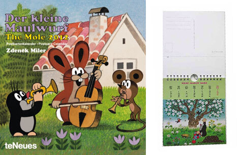 『もぐらのクルテク』 2012年版のファミリーカレンダーが限定発売！