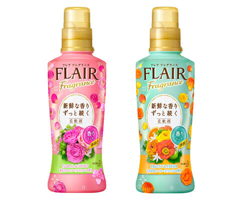 水分や汗を感じるたびに、さらに新鮮な香りがわきたつ「フレアフレグランス」が新発売！
