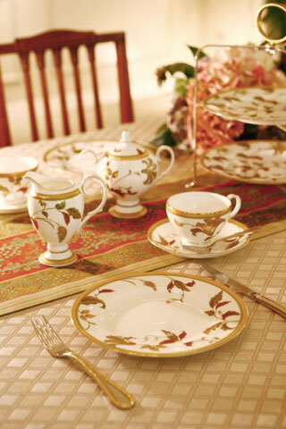 ノリタケより、秋の新作ボーンチャイナ「ISLAY（アイラ）」が登場