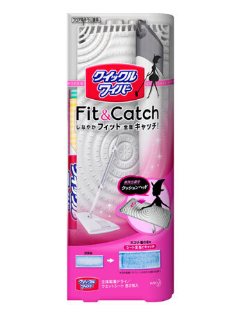 クイックルワイパーが「捕集力」「操作性」「デザイン性」をアップして新発売