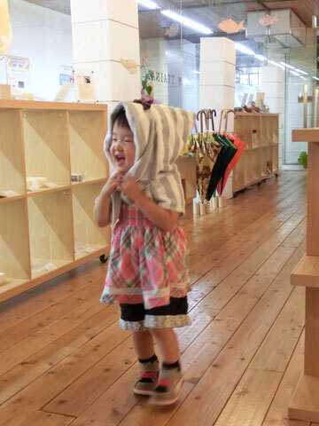 タオルフードで防災ずきん　MOTTAINAI×おうちスタイルワークショップレポート