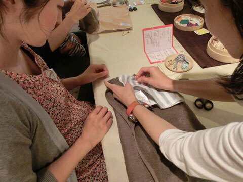 タオルフードで防災ずきん　MOTTAINAI×おうちスタイルワークショップレポート