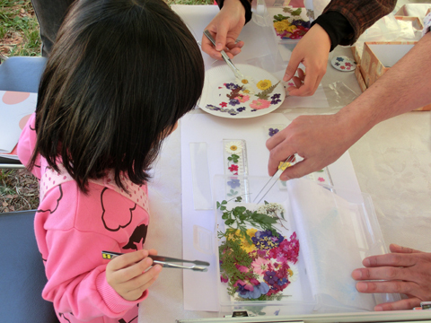 『第2回 ロハスフェスタ in 東京』押し花ワークショップレポート