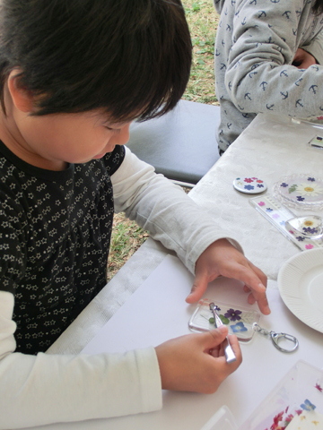 『第2回 ロハスフェスタ in 東京』押し花ワークショップレポート