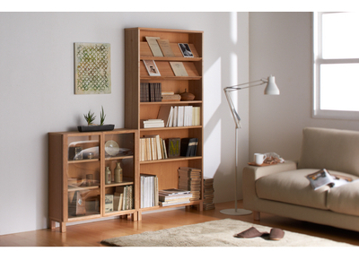 「無印良品」から、組み合わせて使える木製収納シリーズが発売！