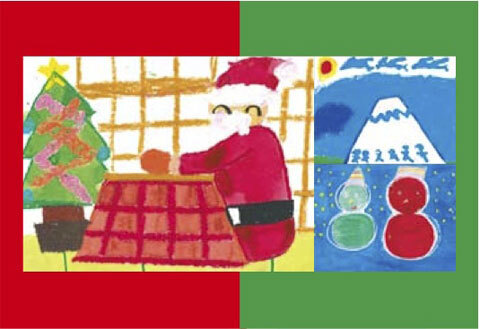 福島とチェルノブイリの子どもたちの絵がクリスマスカードになって発売