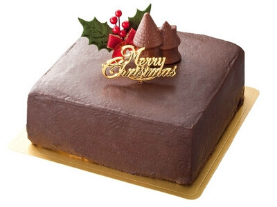 生チョコ発祥の店、『シルスマリア』の 手作りクリスマスケーキ！