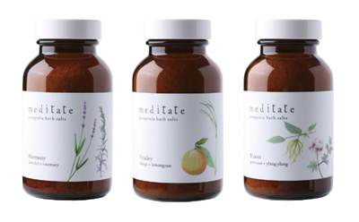 ルーム・フレグランスのブランド『メディテイト（meditate）』から、ボディケアシリーズが登場