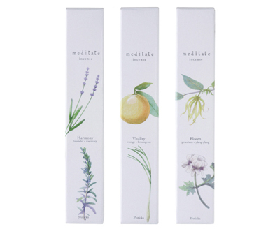 ルーム・フレグランスのブランド『メディテイト（meditate）』から、ボディケアシリーズが登場