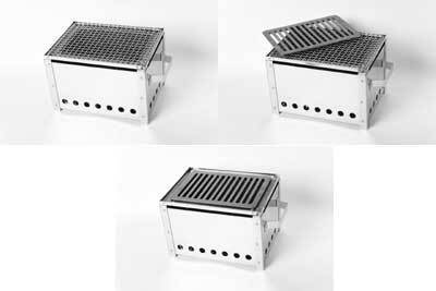 道具のプロと肉のプロが共同開発した、本格的な炭火焼ロースターが新発売